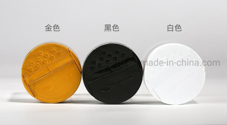 810ml Pet Plastic Seasoning Spice Bottles with Double Lift Cover for Barbecue Spices