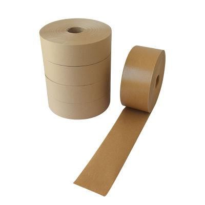 Eco Friendly Self Adhesive Custom Kraft Paper Tape for Carton Sealing Paper Kraft Package Tape
