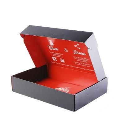 Custom Shipping Box Work Home Clothes Packaging Cardboard Products
