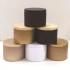 Metal Container Rose Gold White Black Colored Seamless Candle Tin