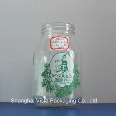 Vista Packing Company Glass Jars and Metal Lids