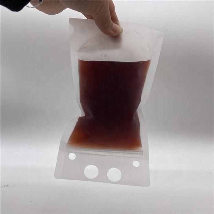 Stand up Compound Plastic Packaging Bag for Juice
