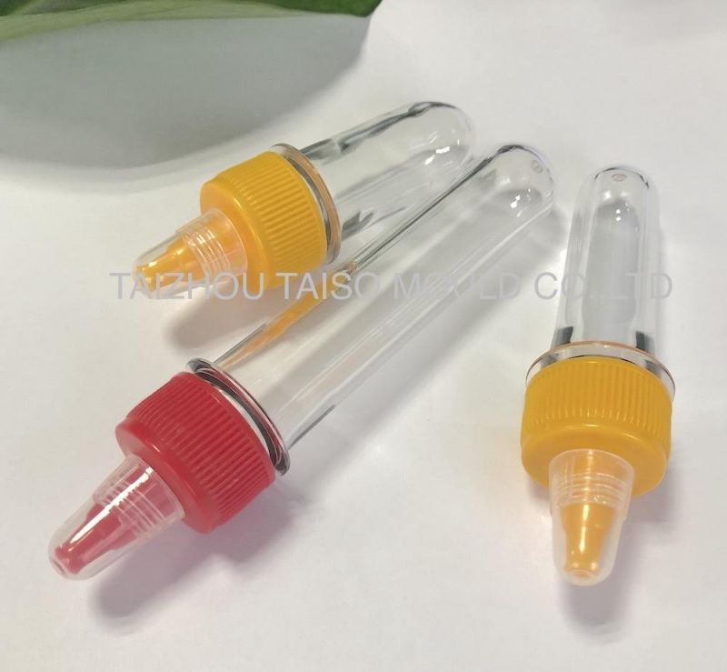 28mm Bottle Cap and Pet Preforms for Sriracha Hot Chilli Sauce Pet Bottle Ketchup Sauce Tomato Sauce Salad Sauce