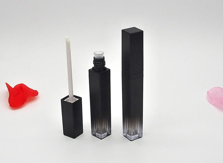 Spot Square Black Gradient Lip Gloss Tube Empty Tube DIY Lip Glaze Empty Tube Lip Gloss Empty Bottle Lip Glaze Split Bottle