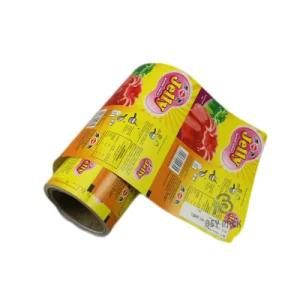 Packaging Film Roll Plastic Laminated Food Cracker Sachet