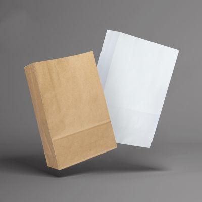 Shopping Sos Bag Pinch-Bottom Merchandise Bakery Recycled Paper Bag Euro Tote with Twisted Folded Flat Handles Good Quality