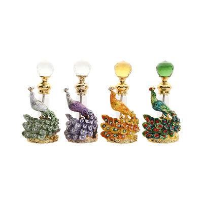 Dragonfly Shape Antique Metal Arabic Style Attar Essential Oil Bottle