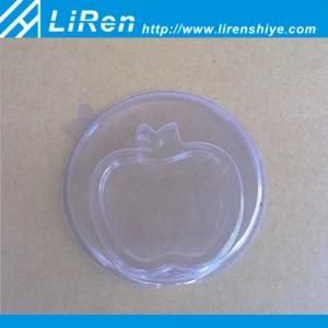 OEM Custom Clear Round Plastic Container with Lid for iPhone Case