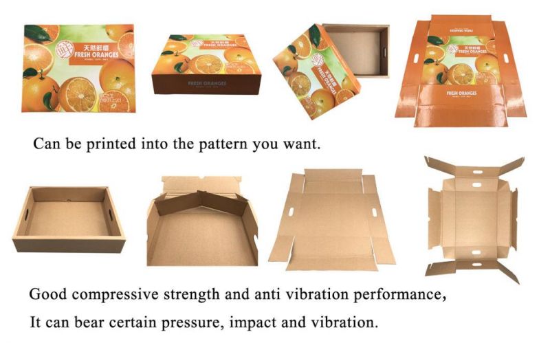 High Quality Folding Paper Packaging Box for Fruits