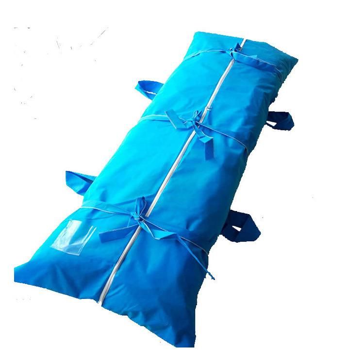 Disposable Custom Biodegradable Body Bag Corpse 6 Handle Body Bags
