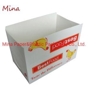 Custom Food Grade Paper Fast Food Packaging Roast Fried Chicken Take out Boxes