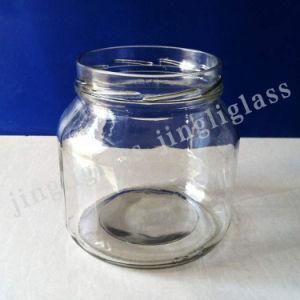 Round Shaped Storage Glass Jar / Glass Jar