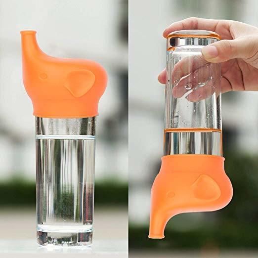 Silicone Seal Sippy Spout Water Bottle Cover Cap