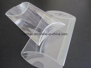 Clear Foldable Cardboard Electronic Accessories Plastic Packing Set Gift Packaging Window Box with Logo