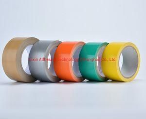 China Manufacturers Natural Rubber Adhesive Vinyl Coated Cloth Duct Tape for Repairs