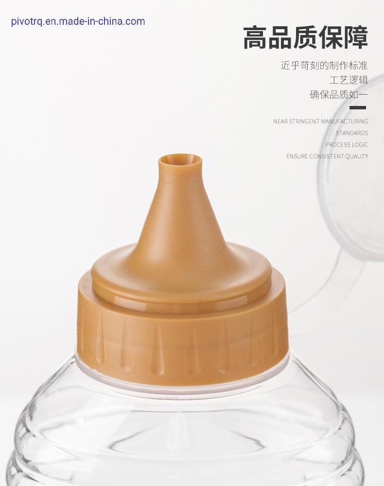 800g 500g 1000g Plasticbottle Honey Syrup Squeeze Shape