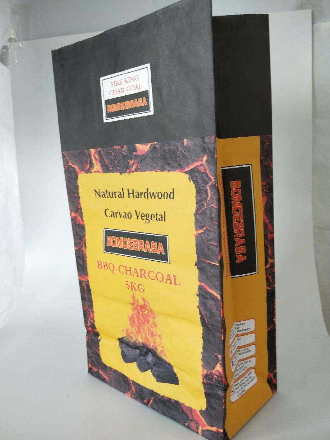 Kraft Paper Bag Packing Charcoal for Barbecue Packaging Bag