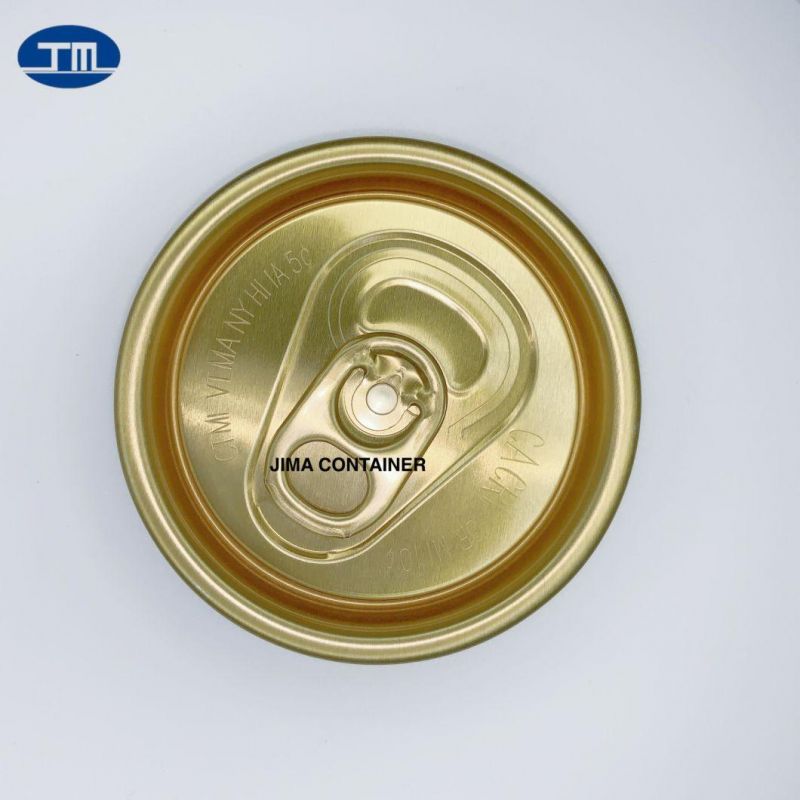 Wholesale 50mm Diameter 202# 200# Sot Customize Print Slim Sleek Stubby Color Aluminum Beer Beverage Juice Drink Soda Easy Open Cap