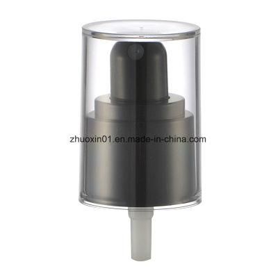 Hot Sale Dia 20mm Screw Plastic Cream Pump with Transparent Cap