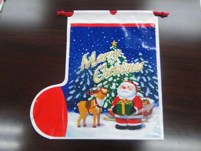 Top Quality Cosmetics Store Handle Bag Vivid Printing Pouch