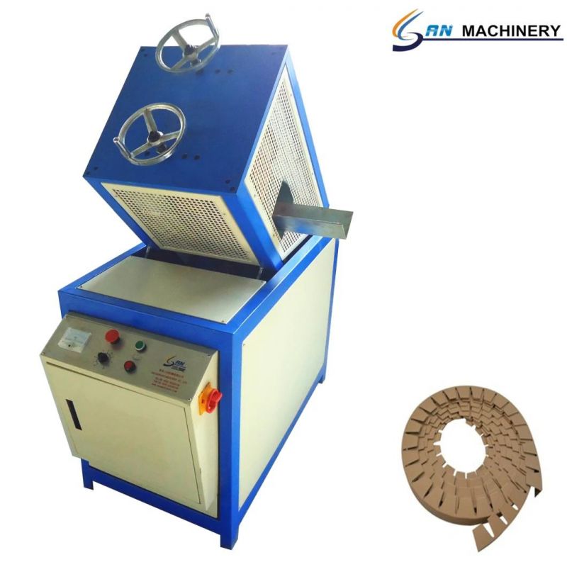 Make V Cut for Outer Round Protector Line Cut for Inner Round Protector Machine