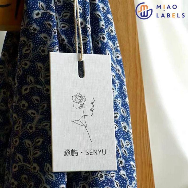 Manufacturers Direct Clothing Tags & Production of Men′s and Women′s Logo High-Grade Tags & General Price Tag