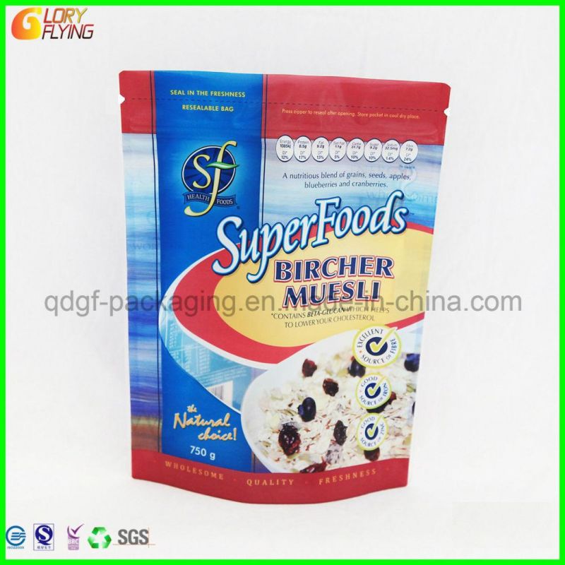 Stand up Food Packaging Zip Lock Bag for Packing Different Kinds of Food