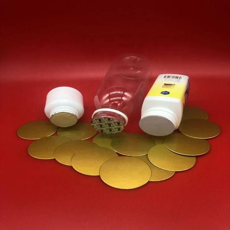 Golden Aluminum Foil Die Cut Lids
