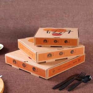 Environmental Folding Paper Pizza Food Packing Box