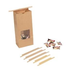 Bakery Bags Kraft Paper Bags Cookie Bags Coffee Bags Treat Bags with Window