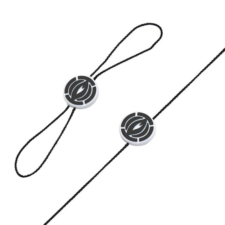 Plastic Locking Hang Tag Seal String Cord for Clothing (DL109-1)