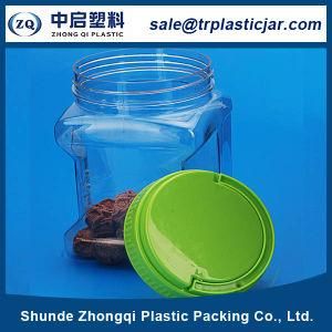 500g Plastic Packaigng Jar for Herbal Red Rose Tea