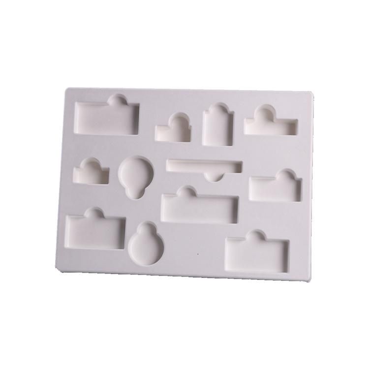 Disposable Sugarcane Pulp Mould Recycled Paper Tray