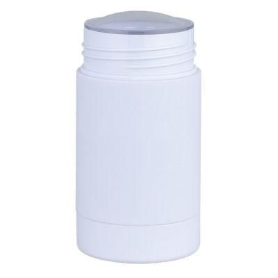 75ml Glossy Injection Color Round 50ml Deodorant Stick Container Bottle