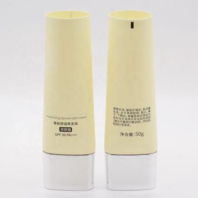 Factory Price Matte Sunscreen Tube with Metalized Screw Cap