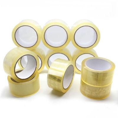 Low Noise Clear BOPP Tape Adhesive Packing Based OPP High Quality Strong Acrylic Waterproof OEM No Printing Carton Sealing A27