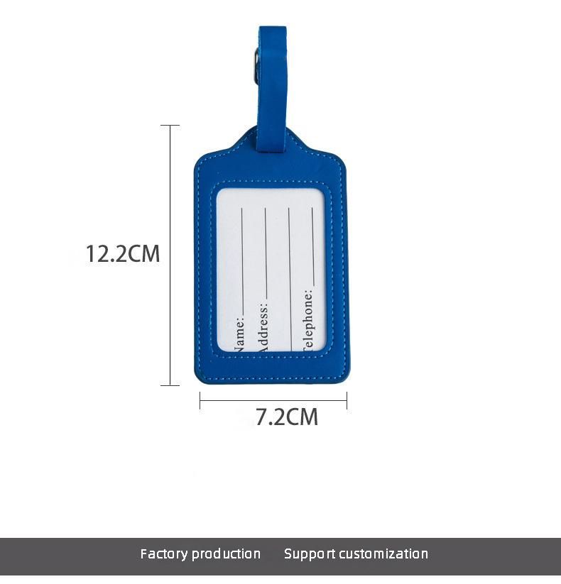 Xieyuan Factory Custom Logo Travel Sublimation Printed PU Metal Golf Bag Tag 3D Rubber Plastic Silicone Soft PVC Baggage ID Name Leather Luggage Tag