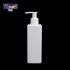 OEM Square White 250ml 8oz Empty Plastic Pump Bottles for Shampoo Conditioner