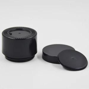 Black Color Fashion Style Biodegradable Cosmetic Jar
