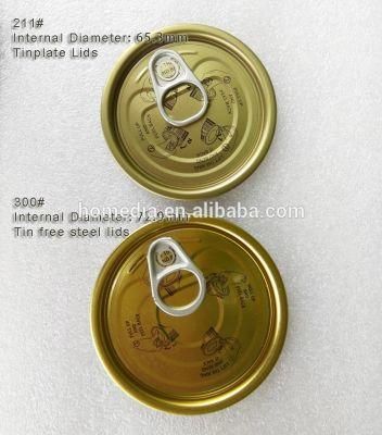 Best Price 202# Easy Open Tin Top Lids for Malaysia Sale Tin Lid Easi Open