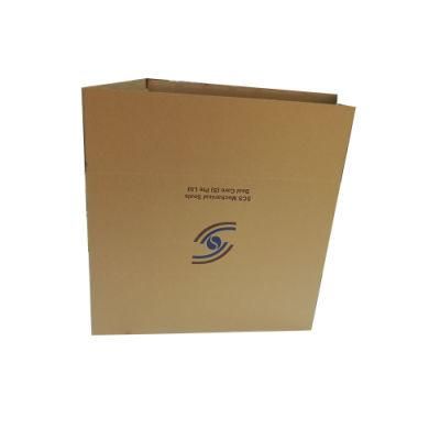 Folding Rsc Carton Brown Kraft Paper Shipping Box for Transport