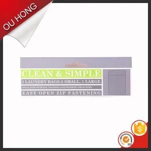 New 2016 Rectangle Paper Clothing Label Card