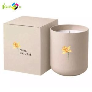 New Design Card Paper Wedding Candle Custom Logo Wedding Scented Candle Gift Box
