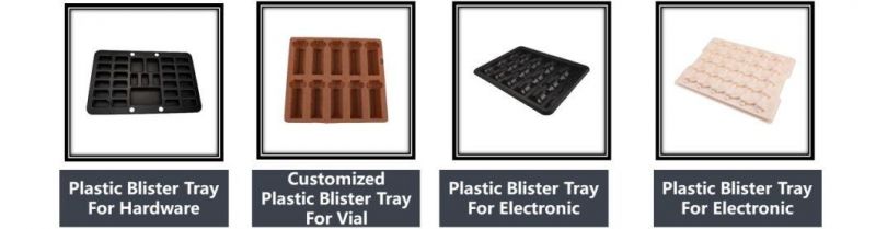 Custom Industry Heat Sealing Resistant PVC Pet Clear Blister Packaging