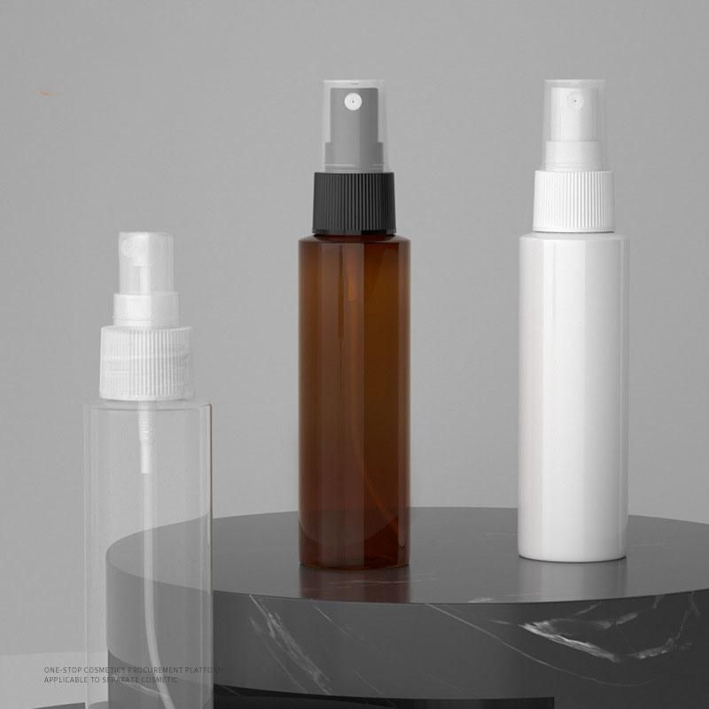 Big Empty Plastic Bottle 500ml Pet Flat Shoulder Straight Side Container