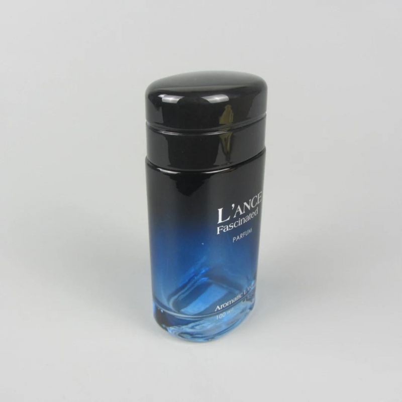 Cosmetic Packaging Matte Black Perfume Bottle 100ml