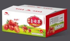 Custom Ccnb/White Cardboard/Corrugated Board Vegetable and Fruit Shipping Packaging Carton Box