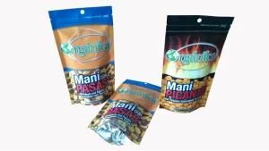 Stand up Pouch with Zipper for Peanuts and Snack Food Packaging