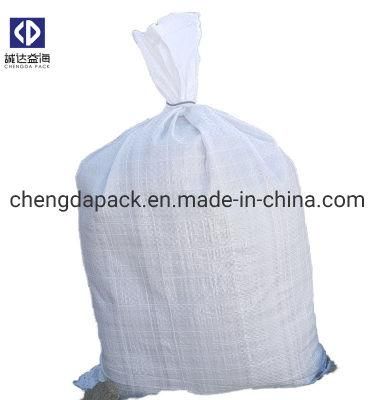 Hot Sale White Color 50lbs 50kg PP Woven Flour Animal Feed Sand Cement Bags