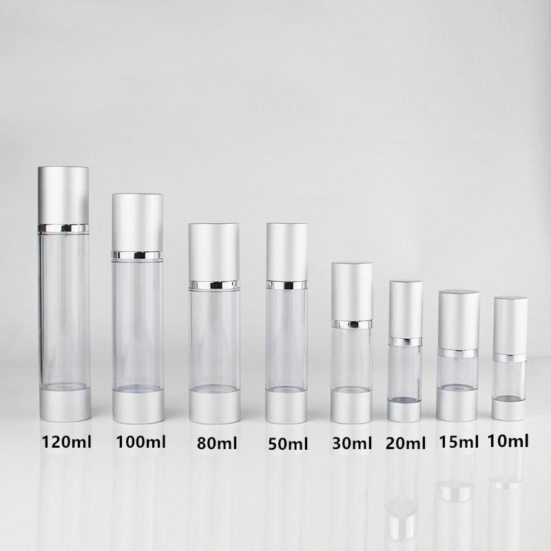 10ml, 30ml, 50ml, 80ml, 120ml Cosmetic Bottle as Airless Bottle for Cosmetic Packaging